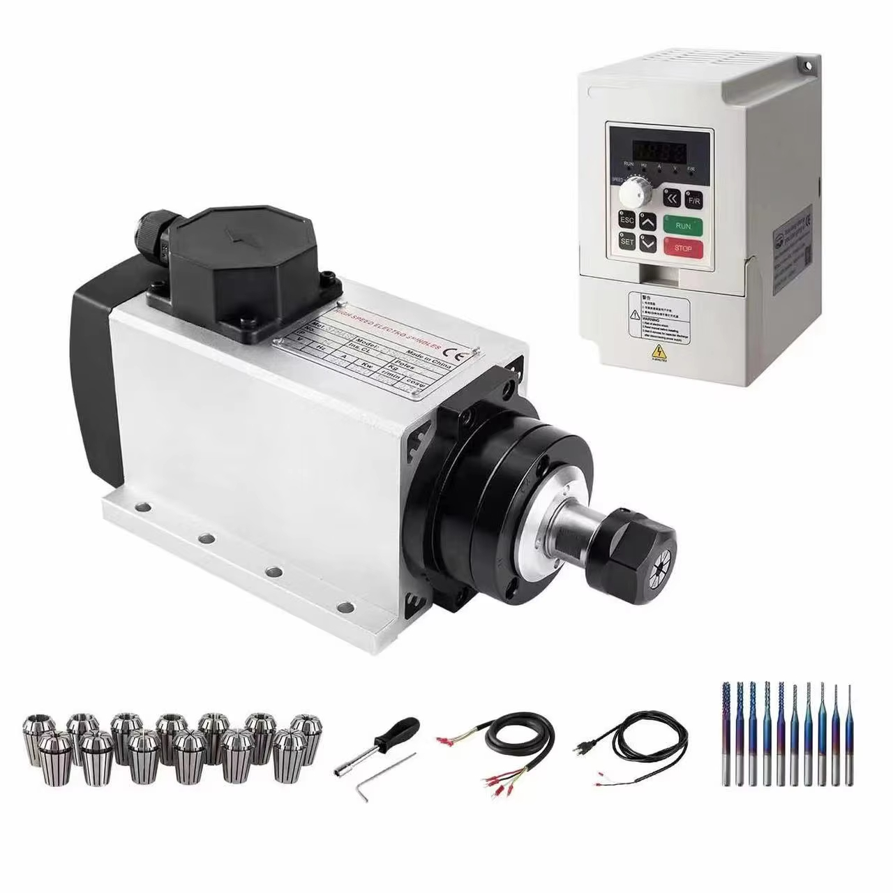 Luftgekühlte Spindelmotor -Kits