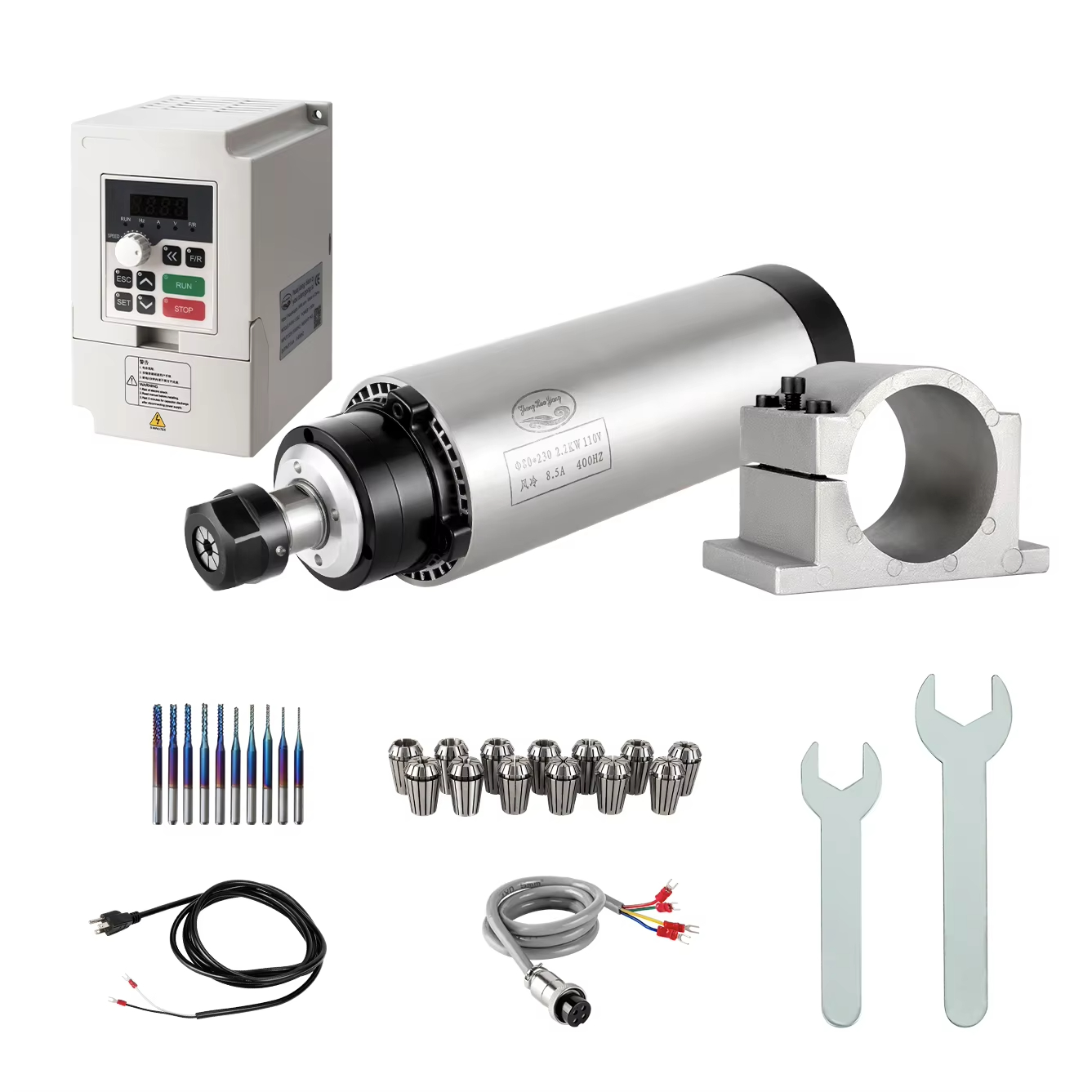 Luftgekühlte Spindelmotor -Kits