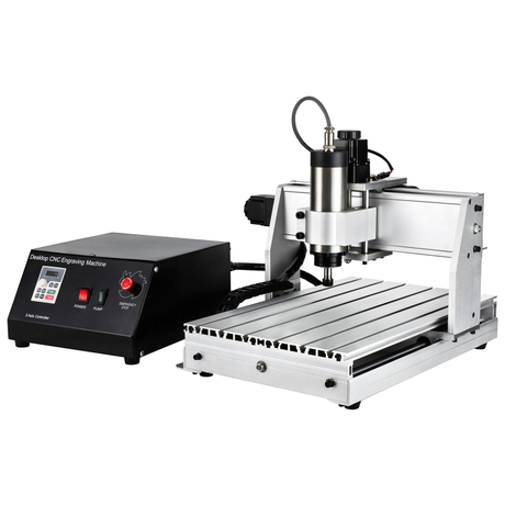 3040 CNC Router Machine 3 Axis 4 Axis 300W 800W 1500W MACH3 300x400mm