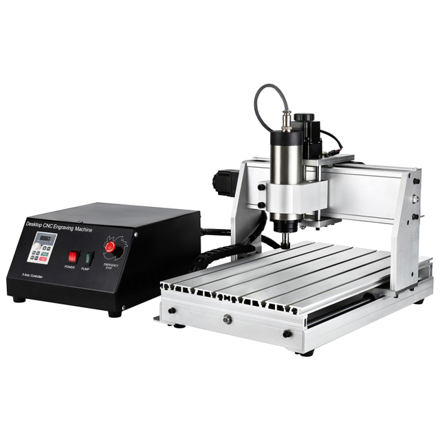 3040 CNC Router Machine 3 Axis 4 Axis 300W 800W 1500W MACH3 300x400mm