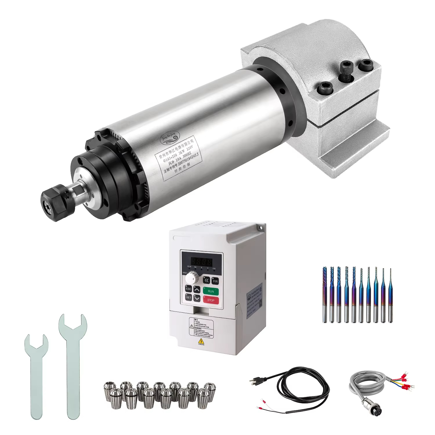 Luftgekühlte Spindelmotor -Kits