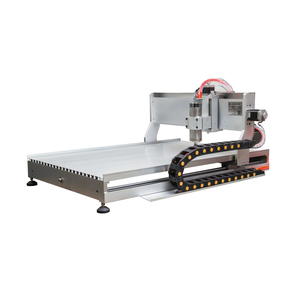 Zhong Hua Jiang 3 Axis 6090 Aluminum Structure Desktop CNC Router Machine for Wood Carving Metal Cutting