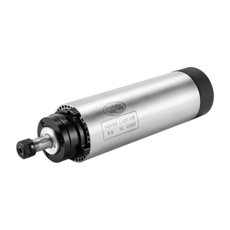 1.5KW Air Cooled Spindle CNC Spindle Motor 65mm