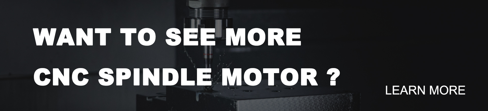 cnc spindle motor