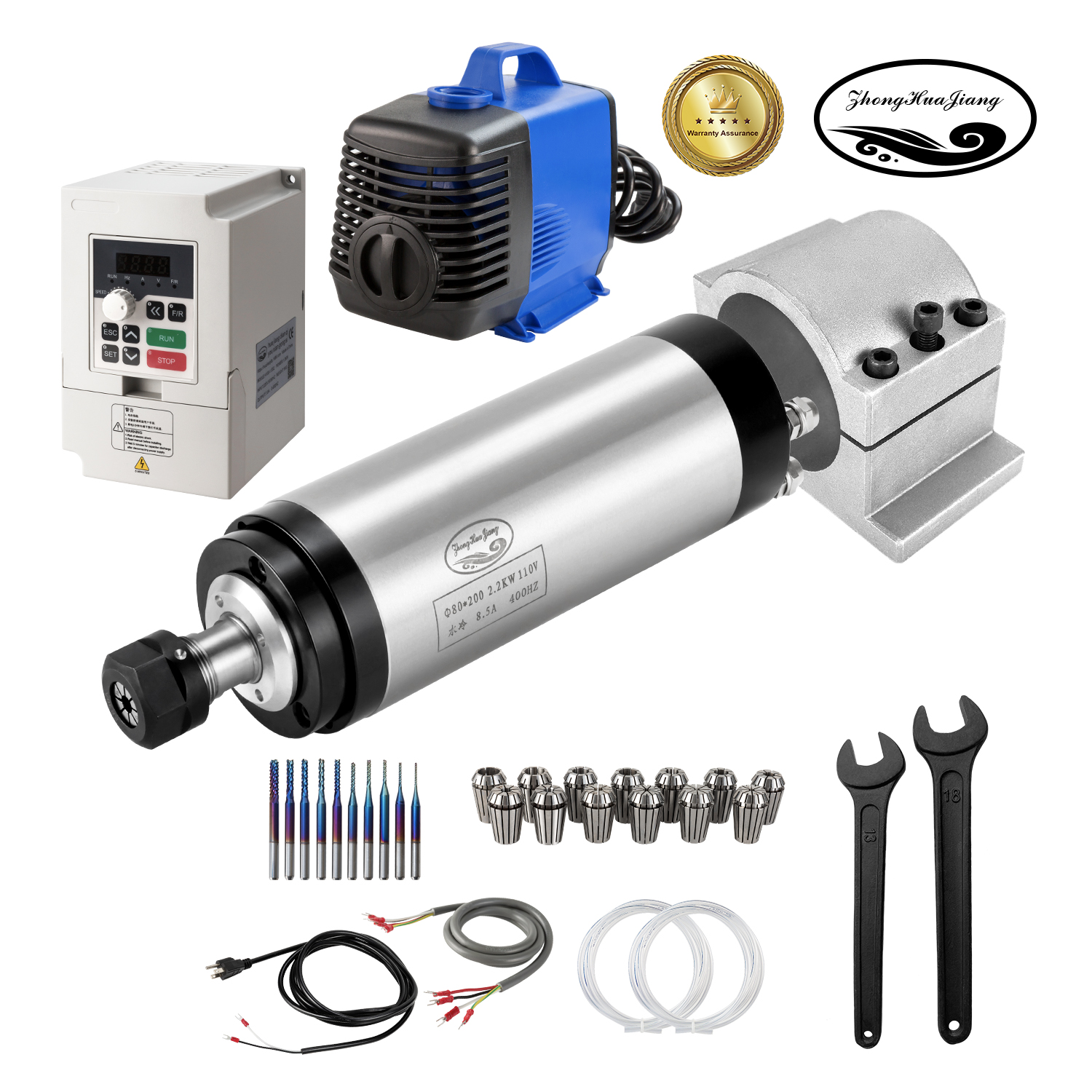 water cooled spindle kit 2.2KW -1