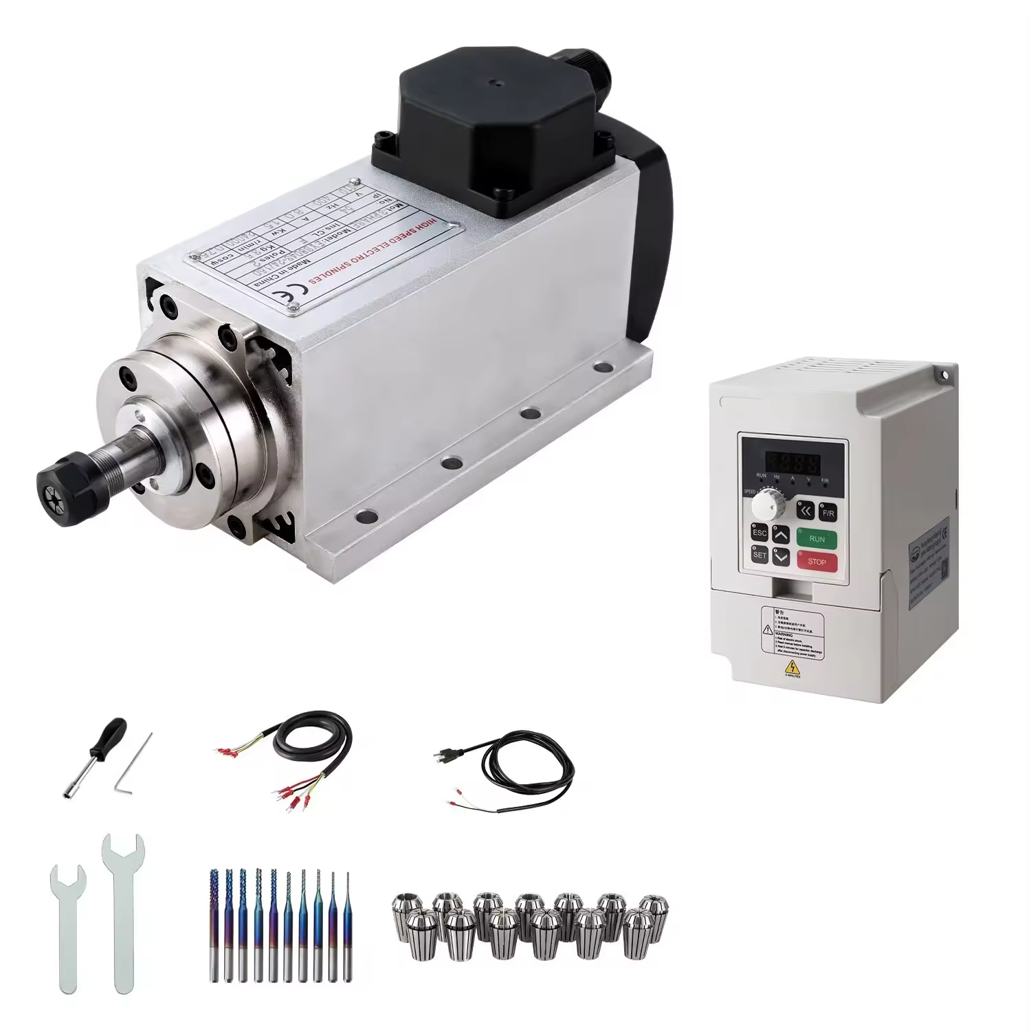 Luftgekühlte Spindelmotor -Kits