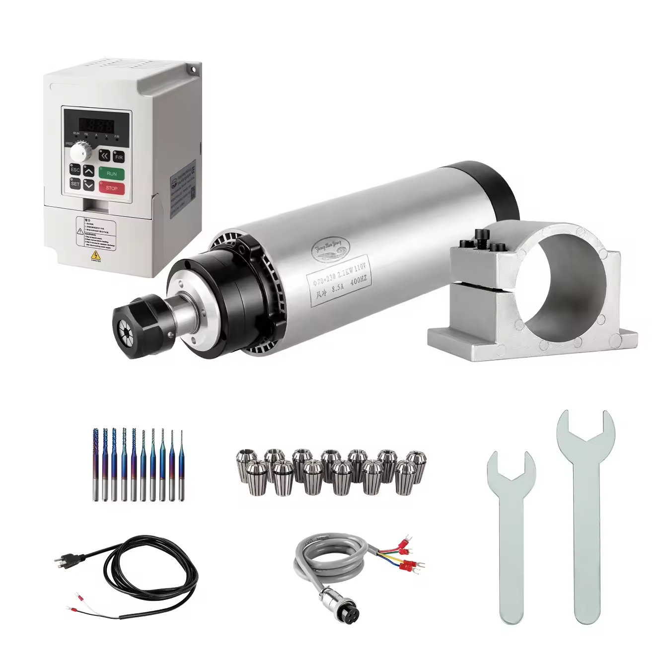Luftgekühlte Spindelmotor -Kits