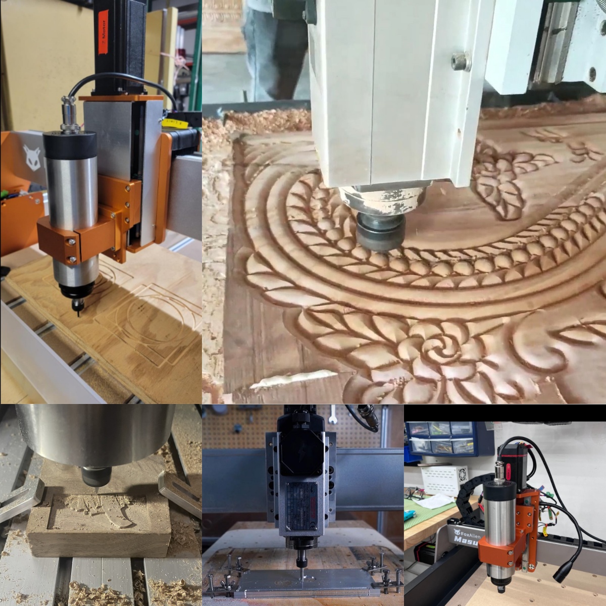 CNC -Spindelmotoranwendung