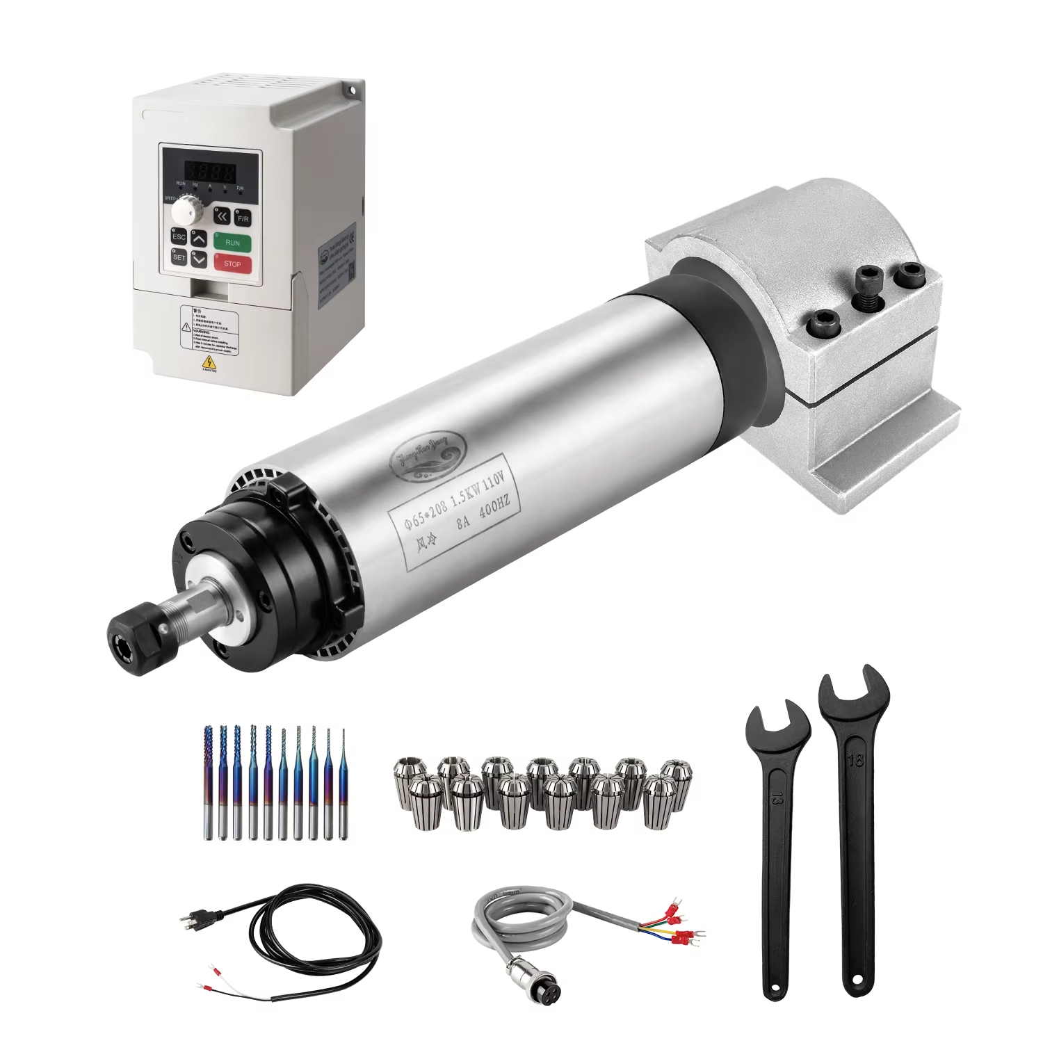 Luftgekühlte Spindelmotor -Kits
