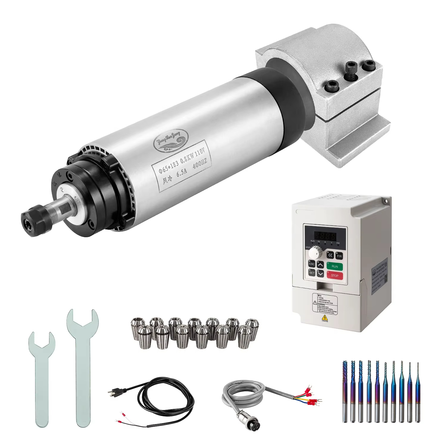 Luftgekühlte Spindelmotor -Kits