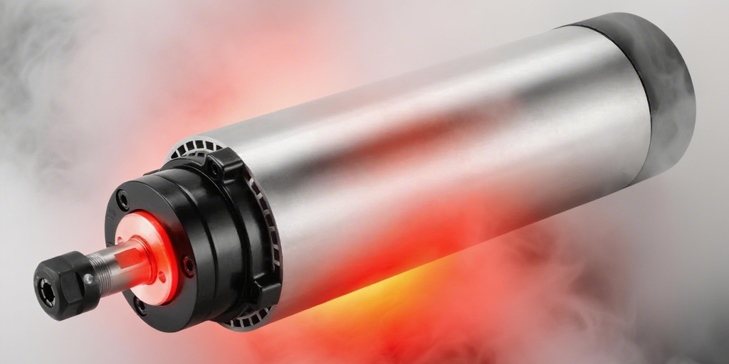 cnc spindle motor overheating